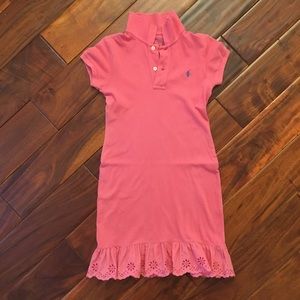 Ralph Lauren Short Sleeve Pink Dress